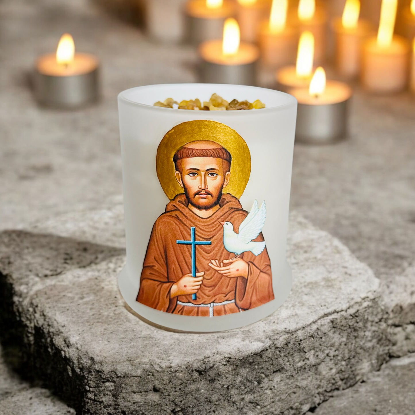 The 'Saint Francis' Candle