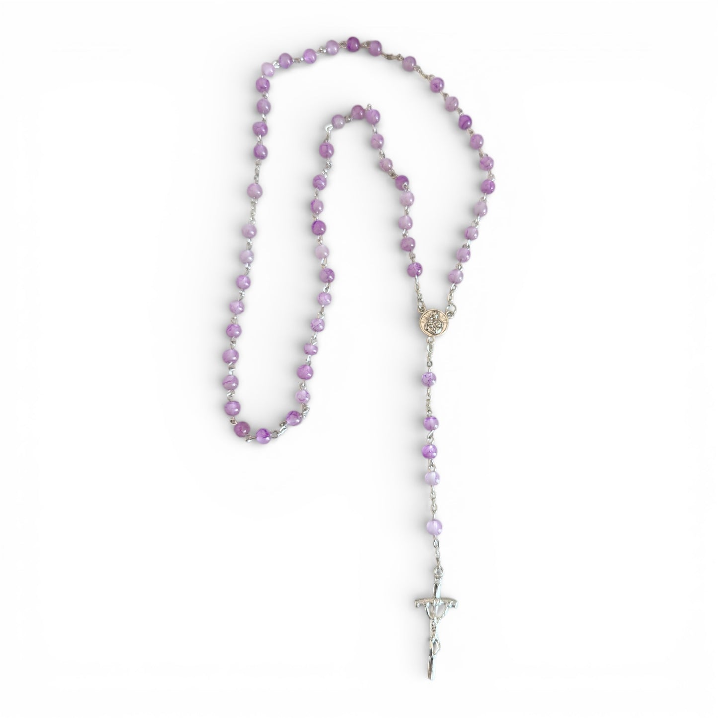 Purple Rosary Beads