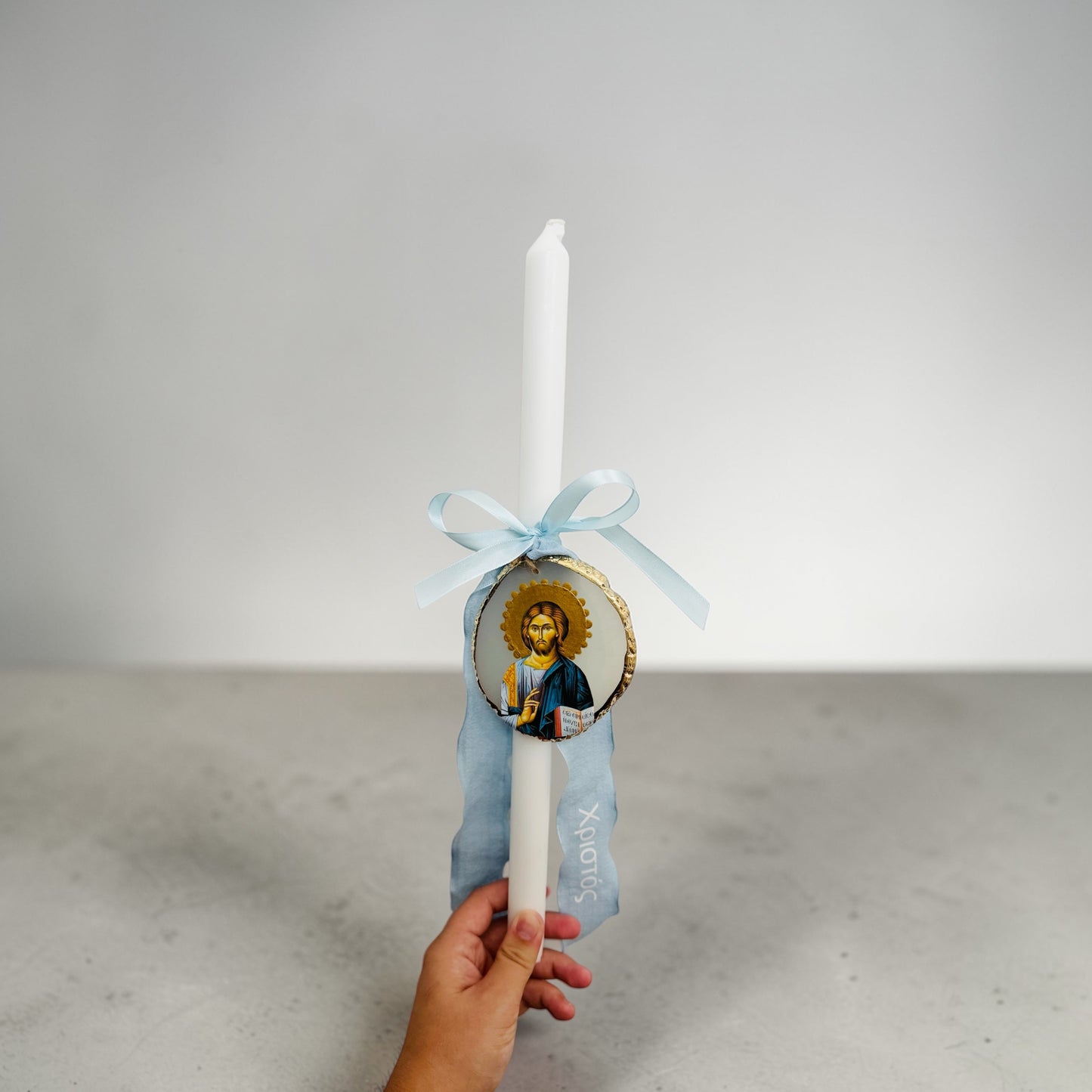 Resin Icon Easter Candle