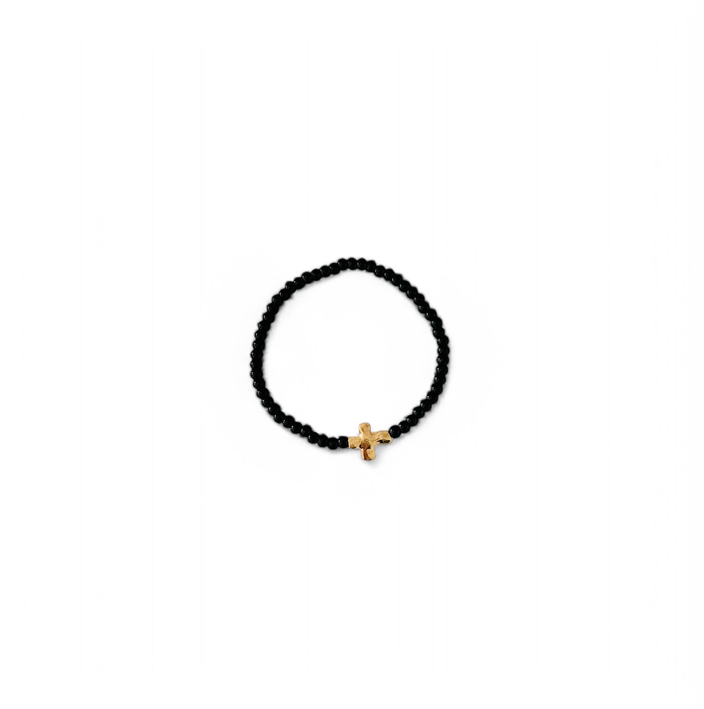 Beaded Cross Bracelet