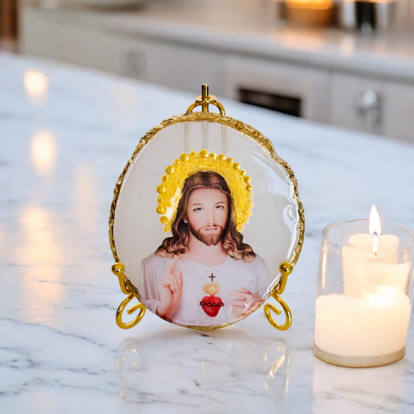 Jesus Resin Icon