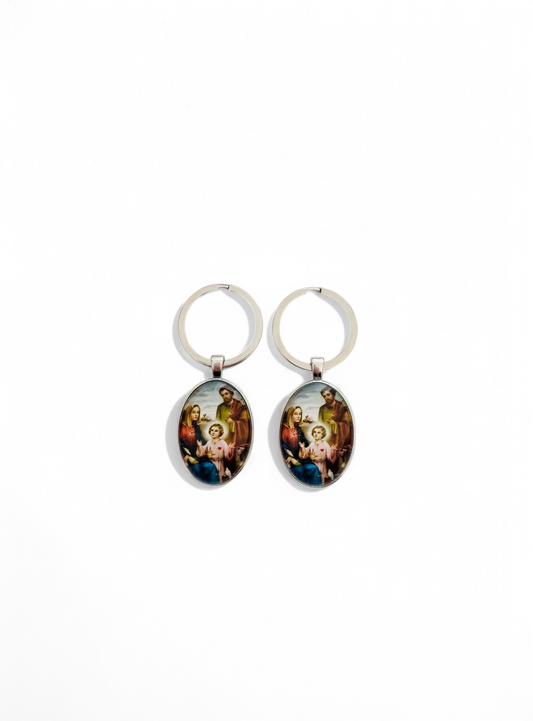 Holy Family Keyring