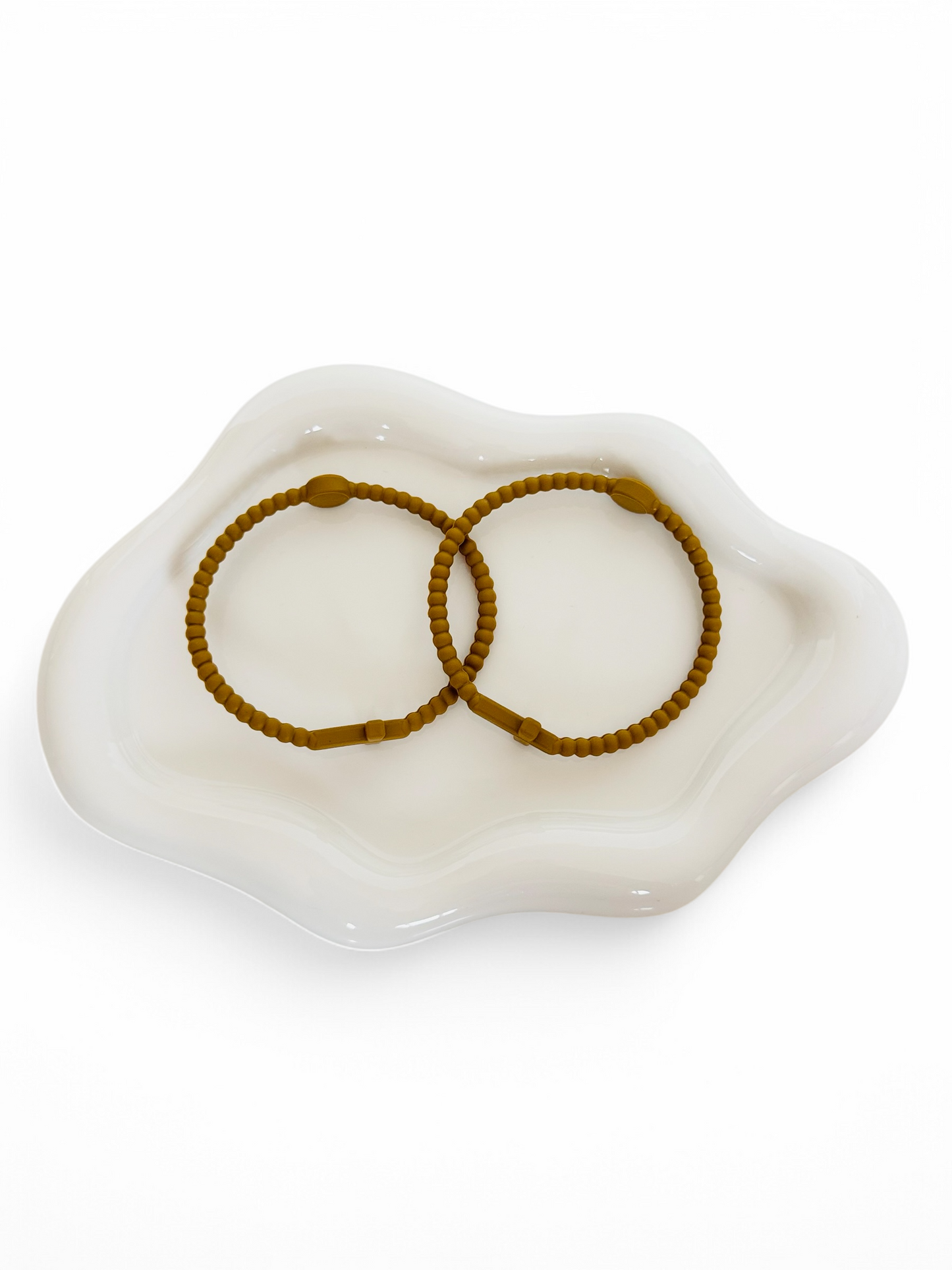 Silicone Beaded Cross Bracelet