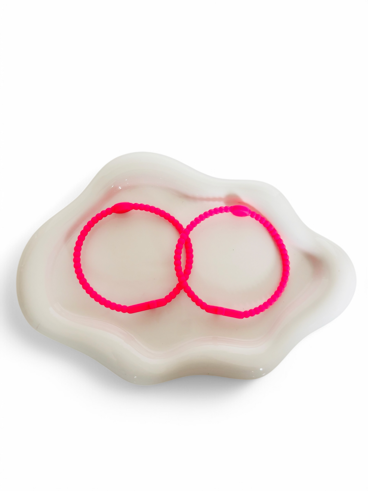 Silicone Beaded Cross Bracelet