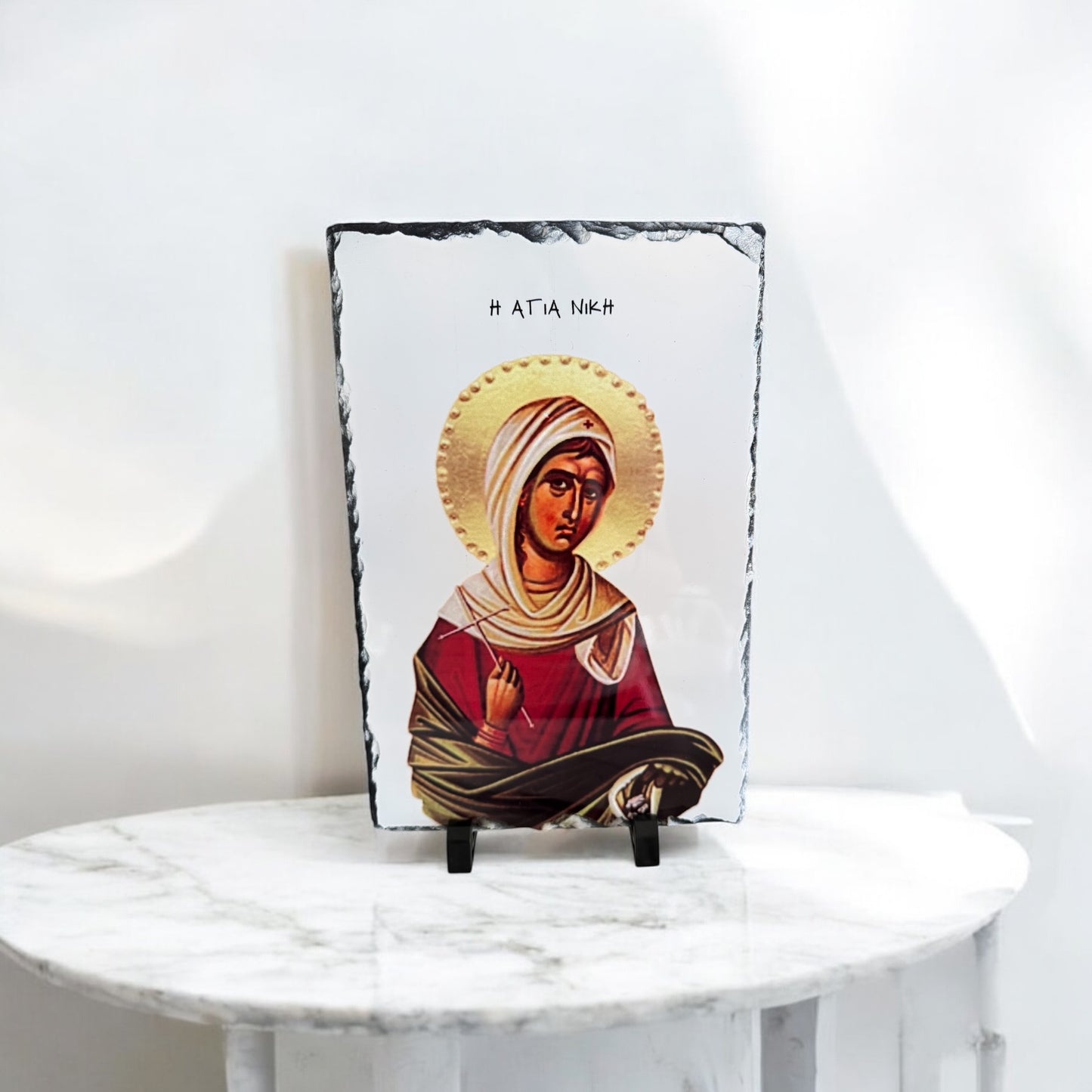 Saint Niki Slate Tile - Greek