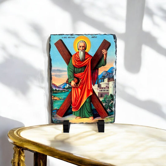 Saint Xaralambos Slate Tile