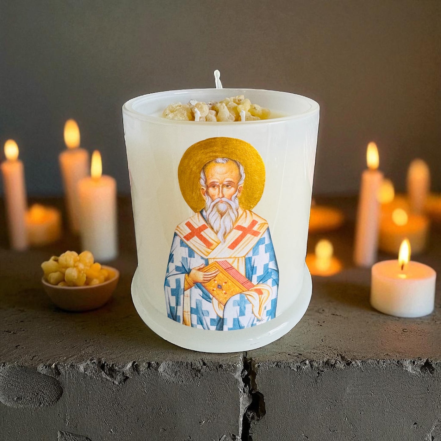 The 'Saint Alexandros' Candle