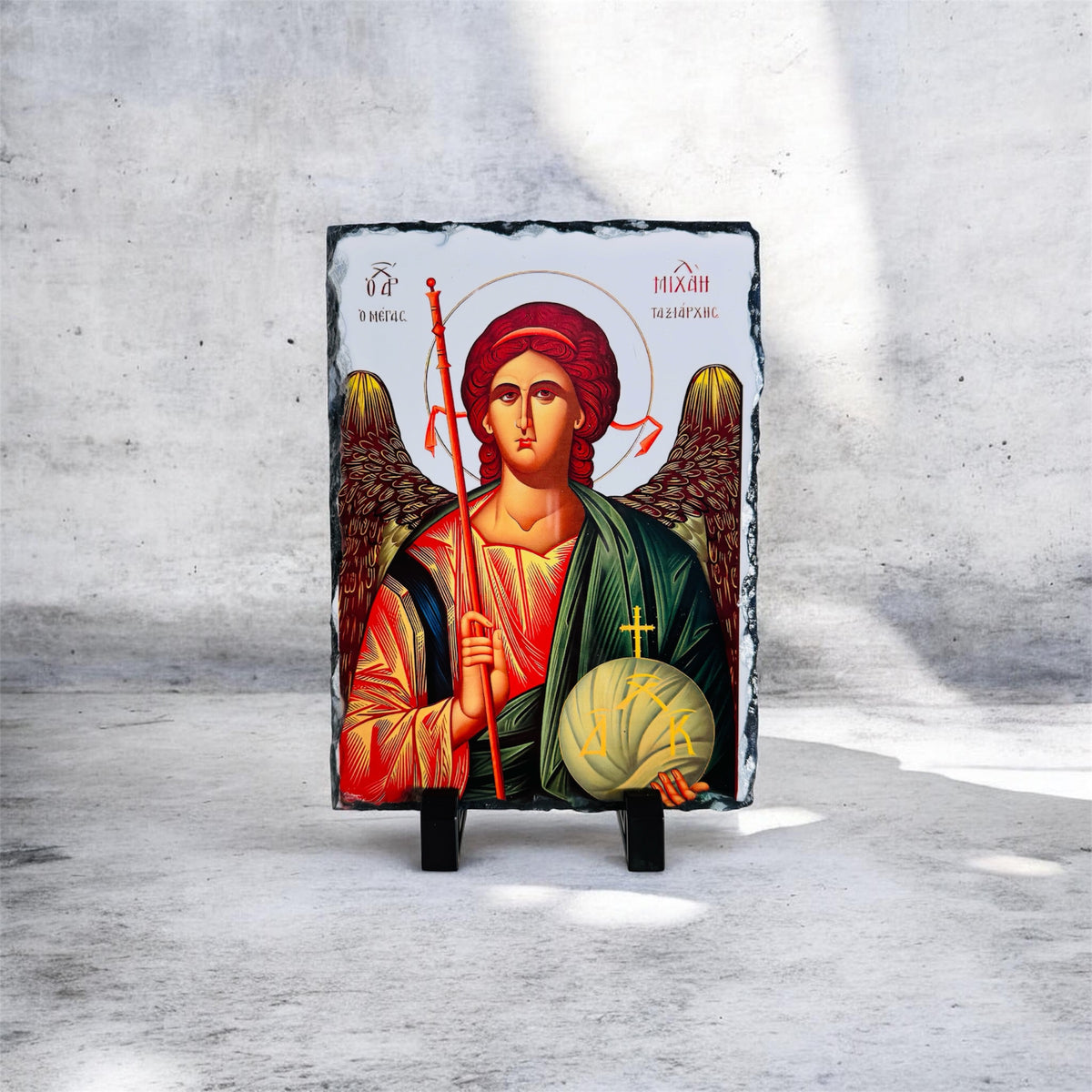 Archangel Michael Slate Tile