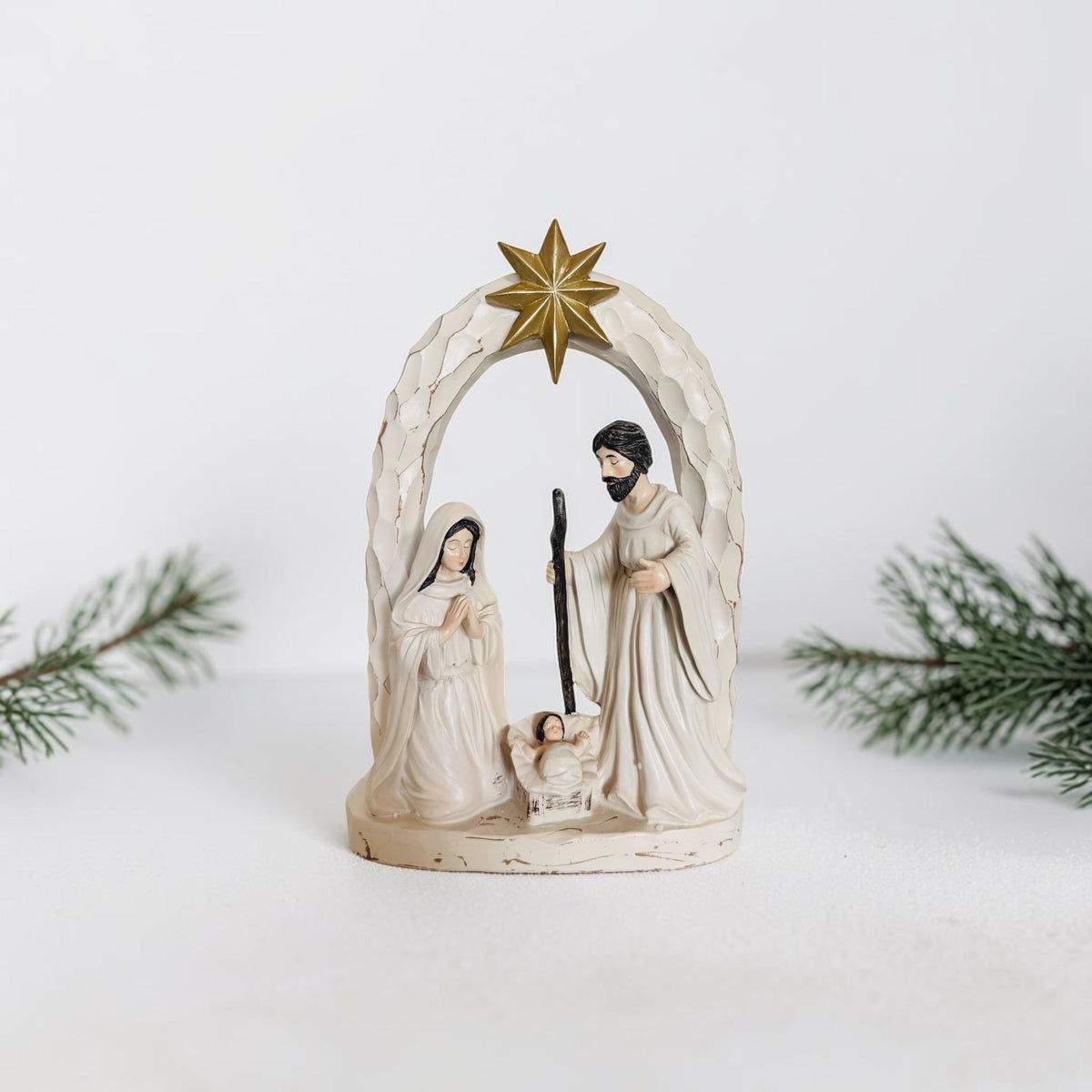 Holy Family Nativity Arch Christmas Decoration